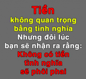 Tình huống dù đối phương nói hay đến đâu cũng không nên cho mượn tiền