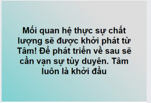 Có PHÚC KHÍ tất có QUÝ NHÂN