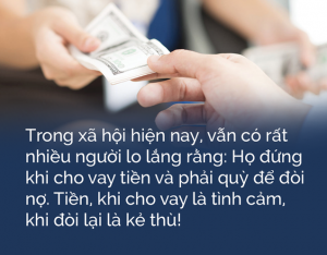 Dù quan hệ thân thiết đến đâu cũng đừng cho ba loại người này vay tiền